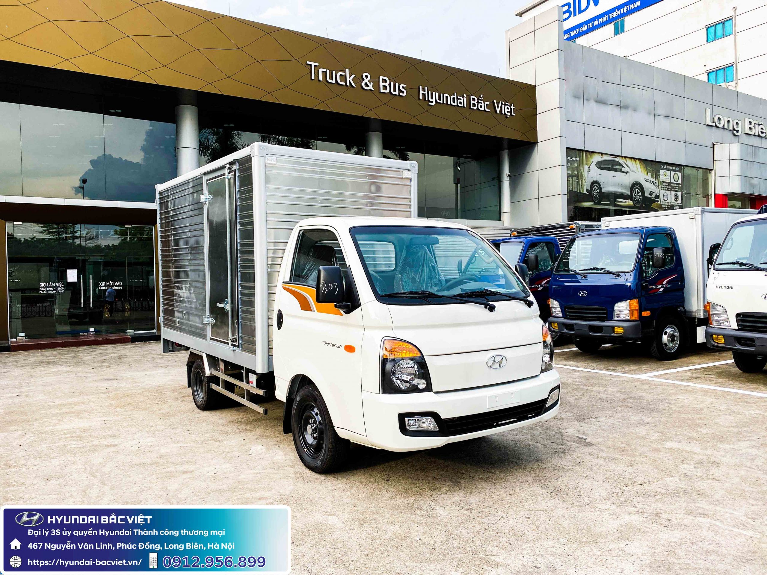 Xe Tải Hyundai New Porter 150- Thùng Kín