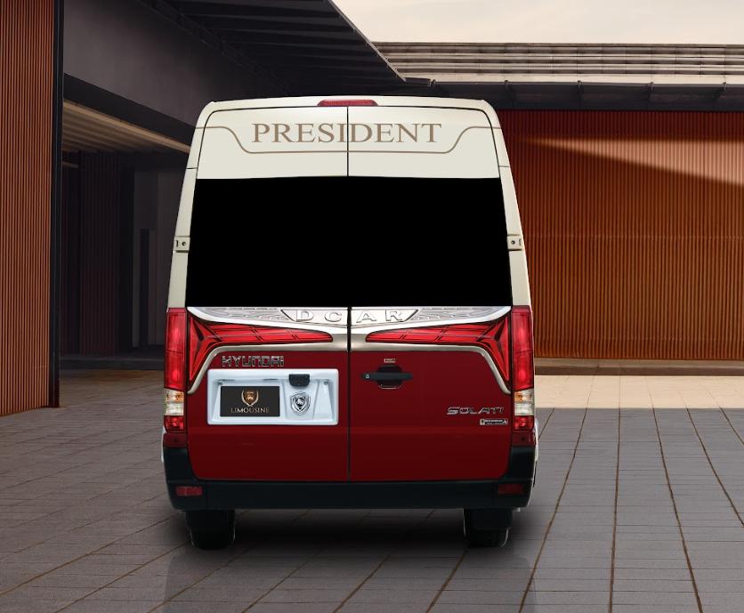 Thiết kế phần đuôi xe dcar president