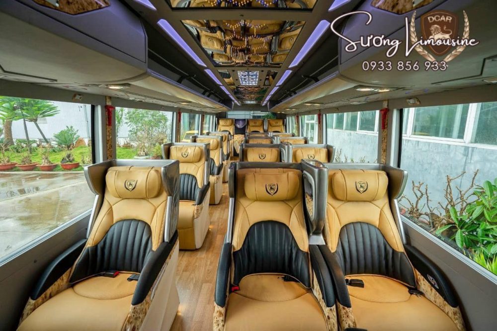 Limousine 16 chỗ thương gia